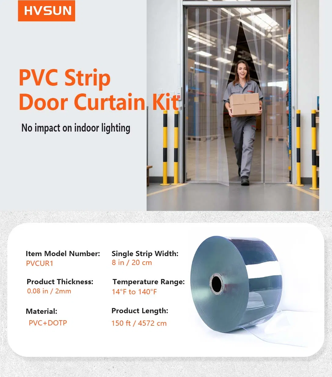 Tianhe 2mm Anti Cold Insect Resistant Outdoor Transparent Flexible PVC Strip Door Curtain Plastic Sheet Roll Size