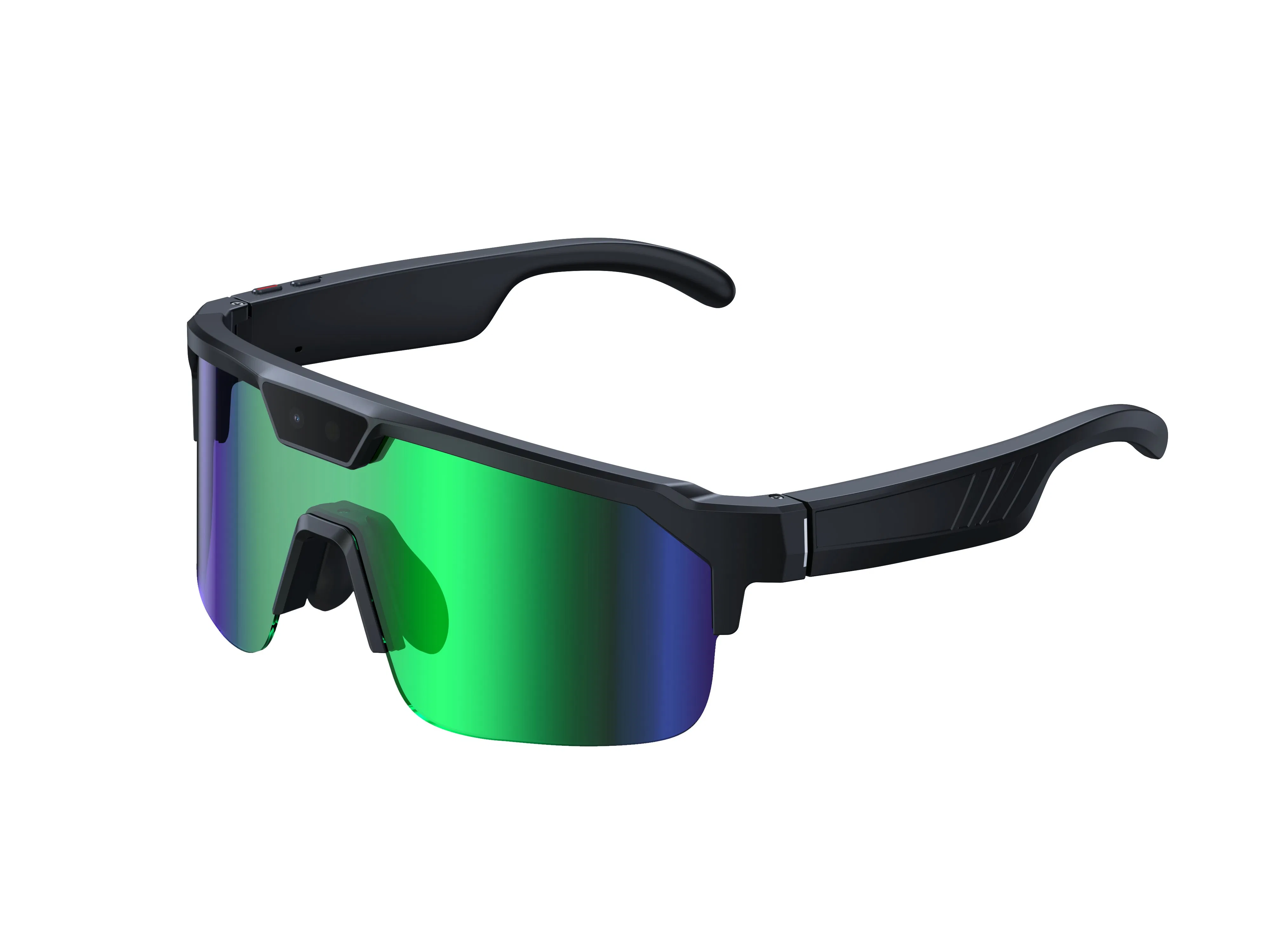 V821 Chip Ai Smart Sport Sunglasses Hands Free Photography 100 Language Translation Enc Noise Reduction for Cycling Running