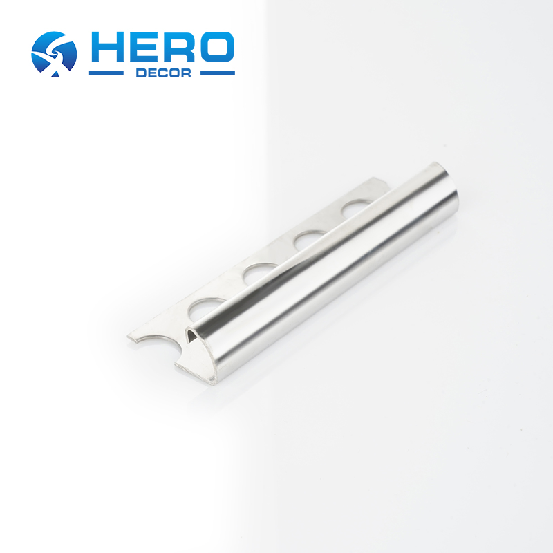 Stainless Steel Tile Edging Trim Hero Metal High Quality Backsplash 20mm T Shape Corner Strip
