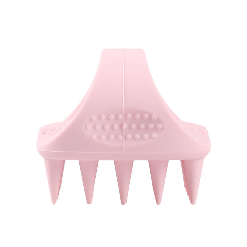 2023 Silicone Shampoo Brush Thin Version Full Silicone Hair Brush Head Massager Square Slip-Proof Scalp Massager