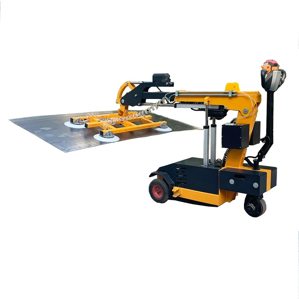 Construction Shovel Rubber Metal Sheet Suction Cup Glass Lifter 400kg Installation Vehicle