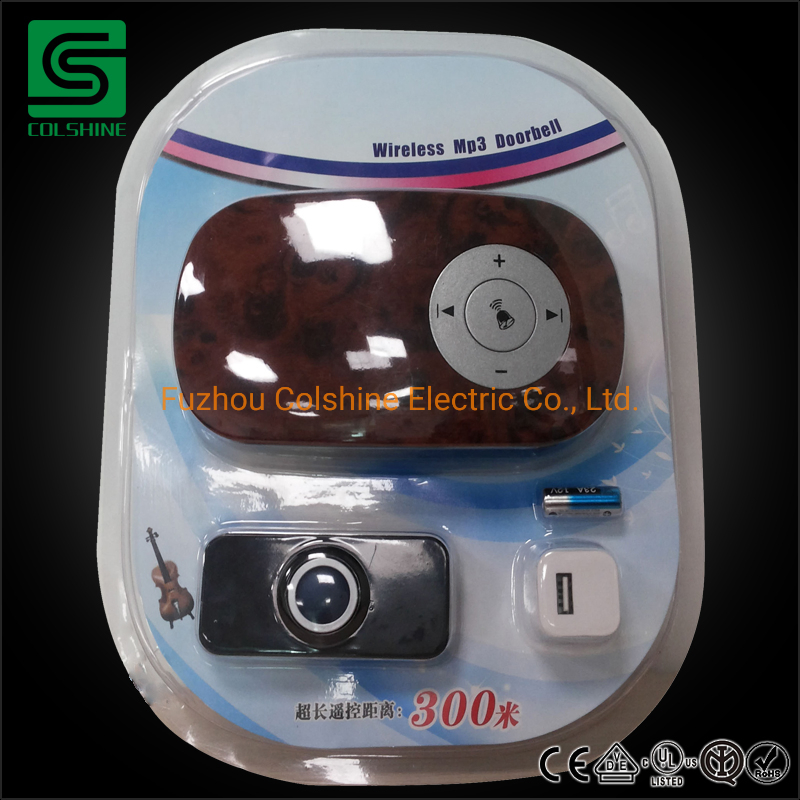 Wireless Doorbell Remote Control Digital MP3 Door Bell for Home Office