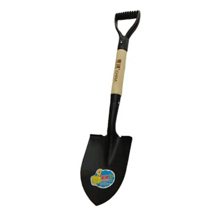Cheap Price Wooden Steel Handle Spade Shovel