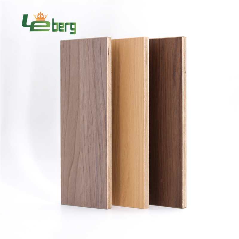 Melamine Board White Melamine Plywood Melamine MDF/Chipboard/Block Board Wood Grain for Furniture