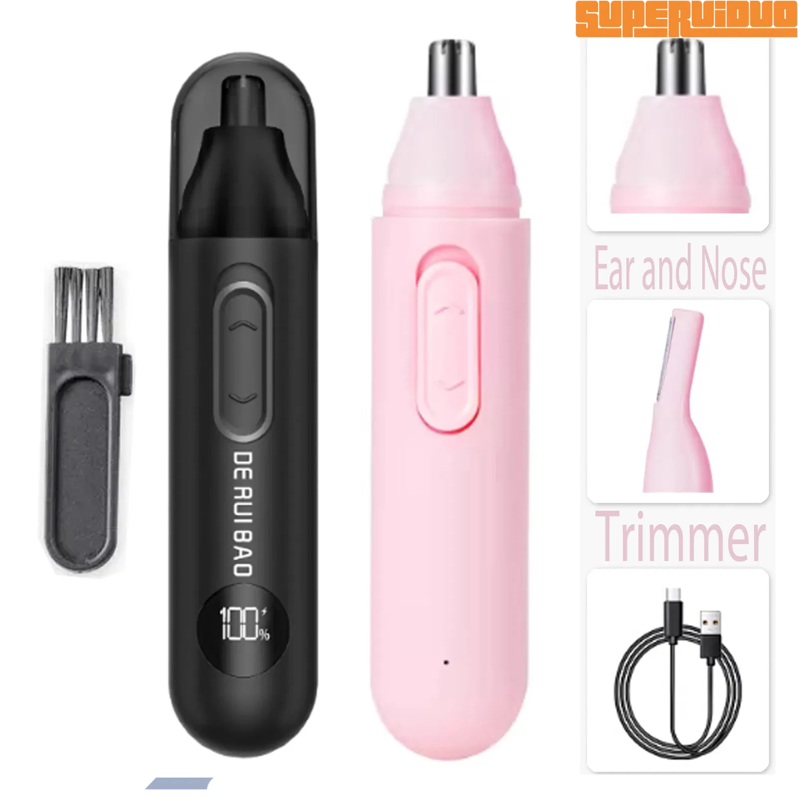 Practical Men Care Product for Daily Use Ear and Nose Trimmer