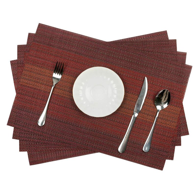 Luxury Rectangle Dining Placemat for Elegant Decor