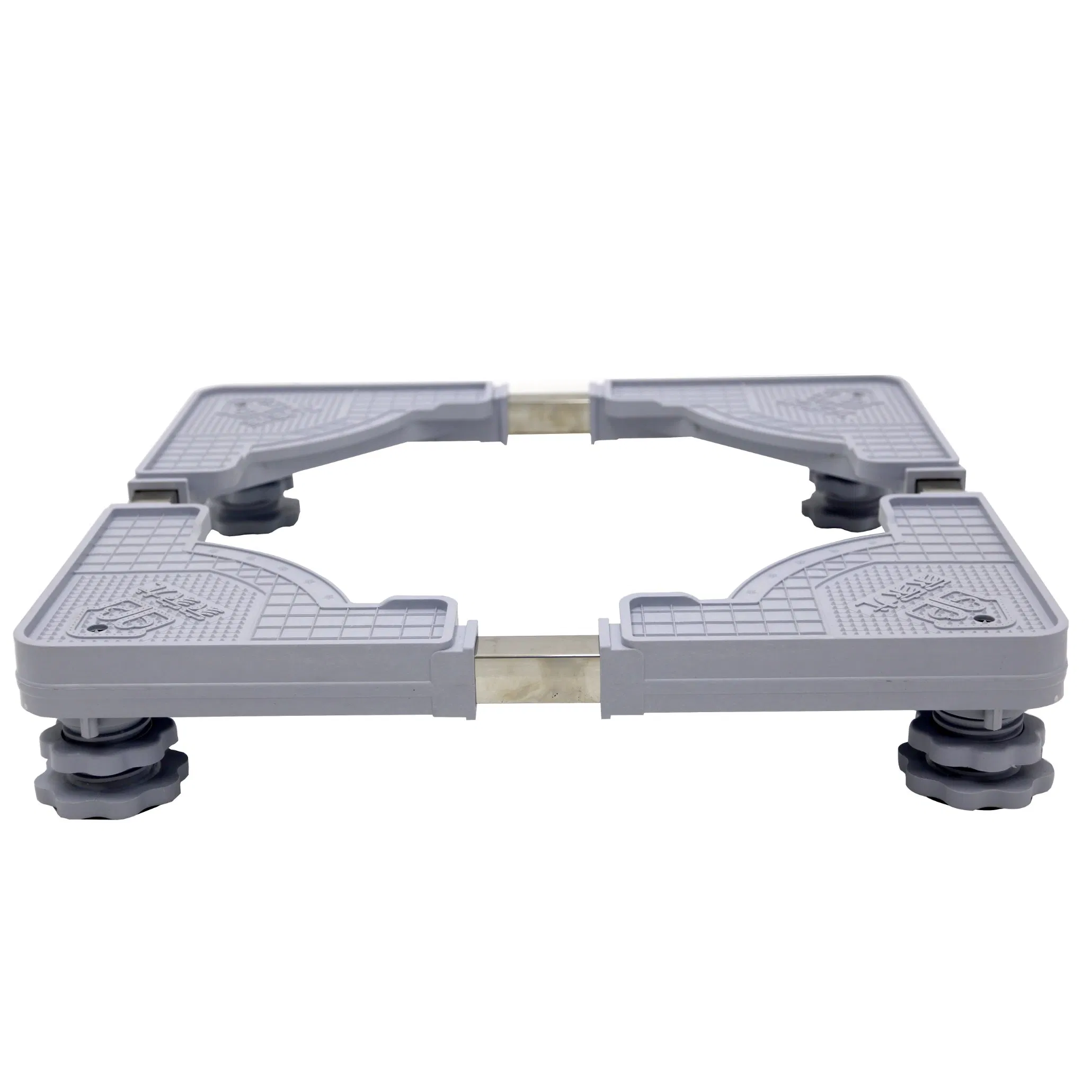 Household Washing Machine Pedestal Base Stand Shelf Stand with Wheels and Lifting Legs