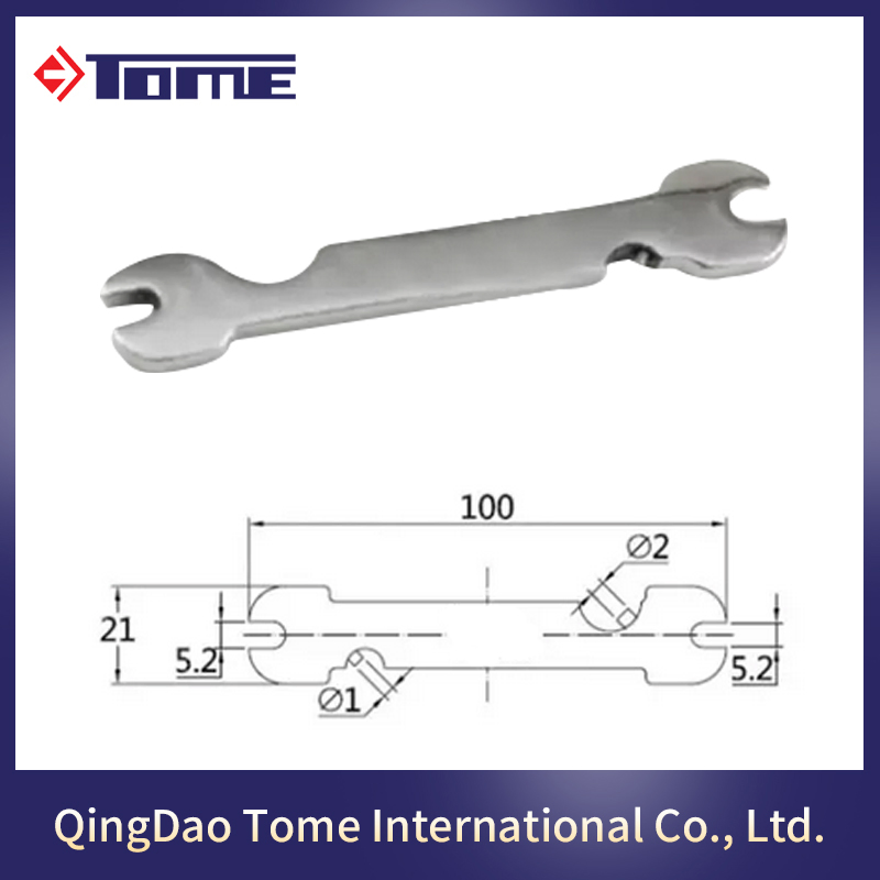 Customized Hand Tools Open End Wrench Set Stamped Steel Wrench Spanner