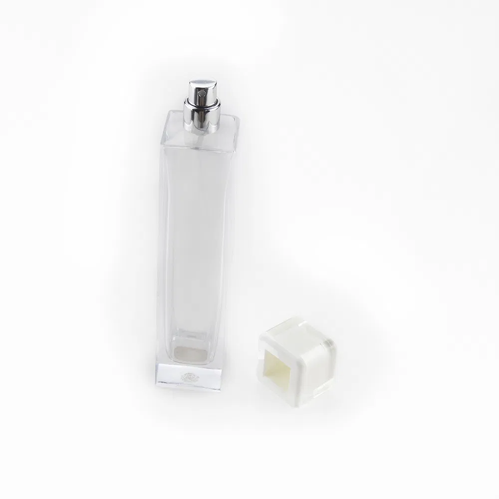 New Arrival 100ml Fire Polished High Quality Fragrance Glass Bottle Glass Jars Bottle for Parfum