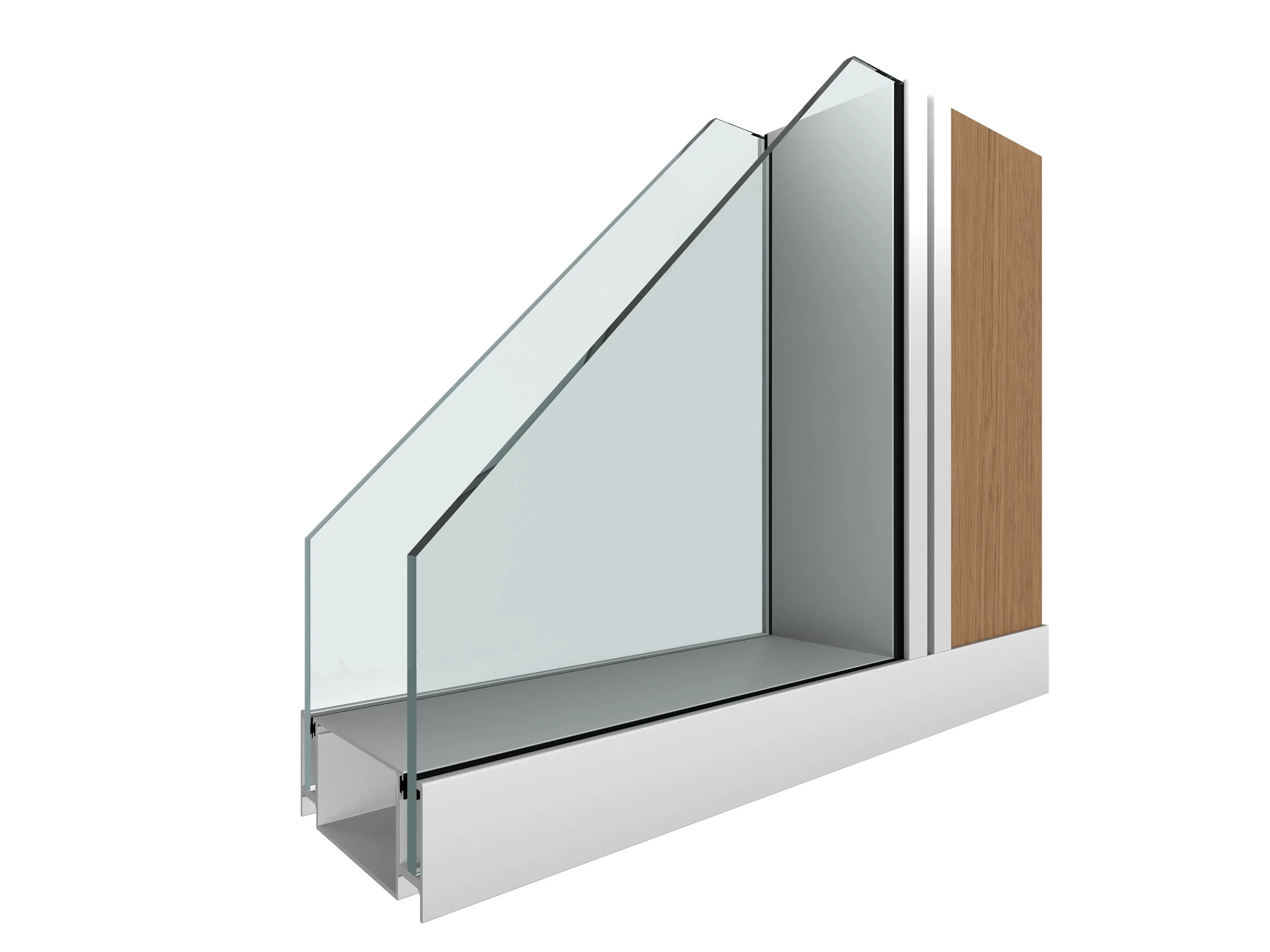 Modern Design Factory of Aluminium Soundproof Office Partition