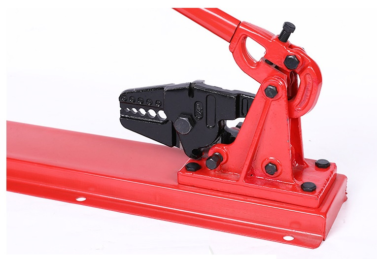 Multi-Function Swaging Tool for Cutting Wire Rope and Pressing Sleeves