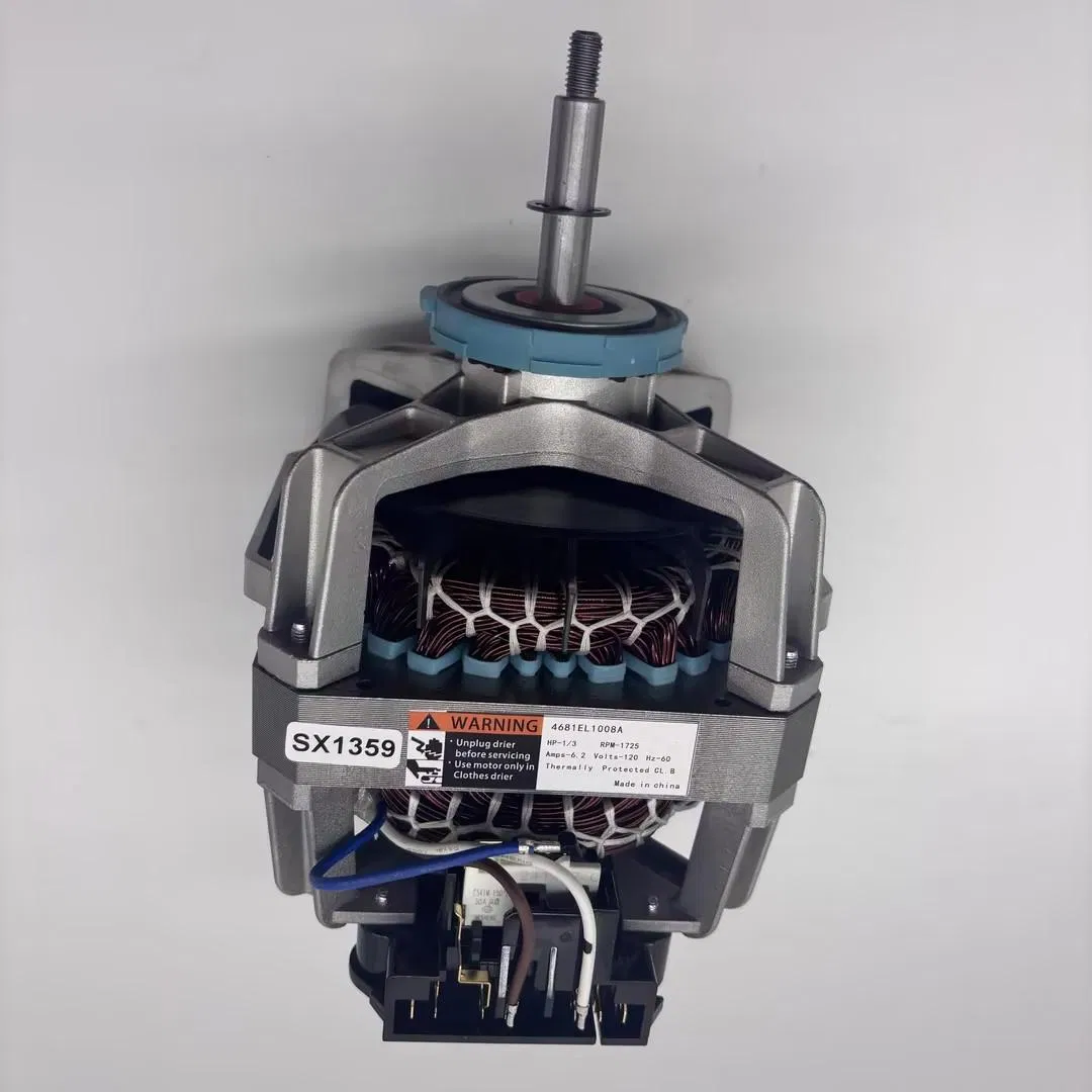 Tumble Dryer Motor 4681EL1008A 120V 60Hz Clothes Dryer Spare Parts