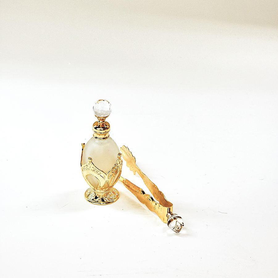 Metal Electroplated Arabian Perfume Oil Incense Burner Frame