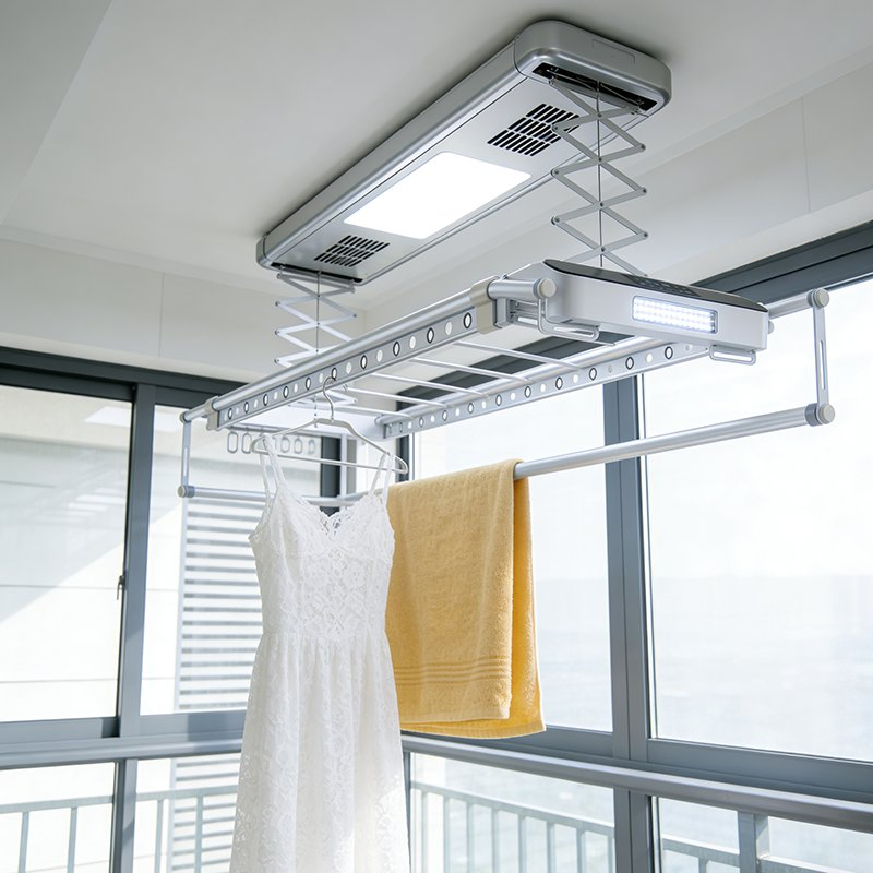 Electric Smart Clothes Drying Rack Freely Extendable Drying Rods