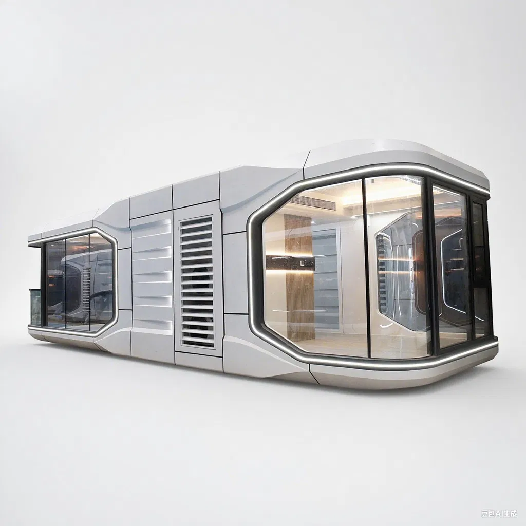 Prefab Homes Camp Trailer Casa Prefabricada Modern Prefabricated House for Camping Holiday