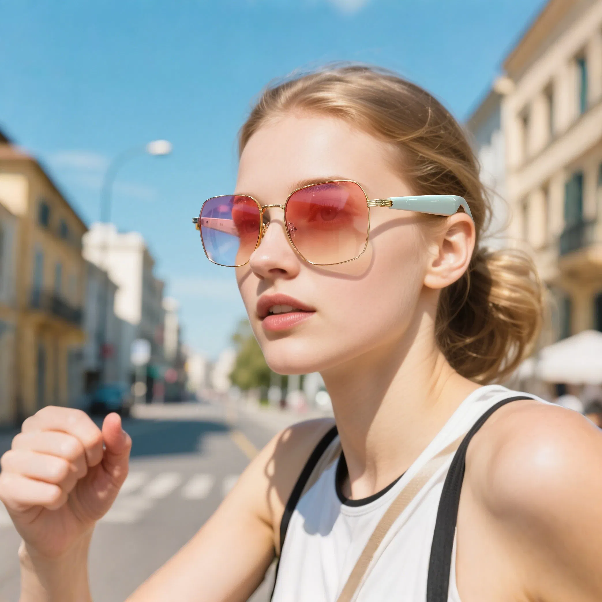 Mg16 Smart Ai Glasses That Can Take Photos and Translate.