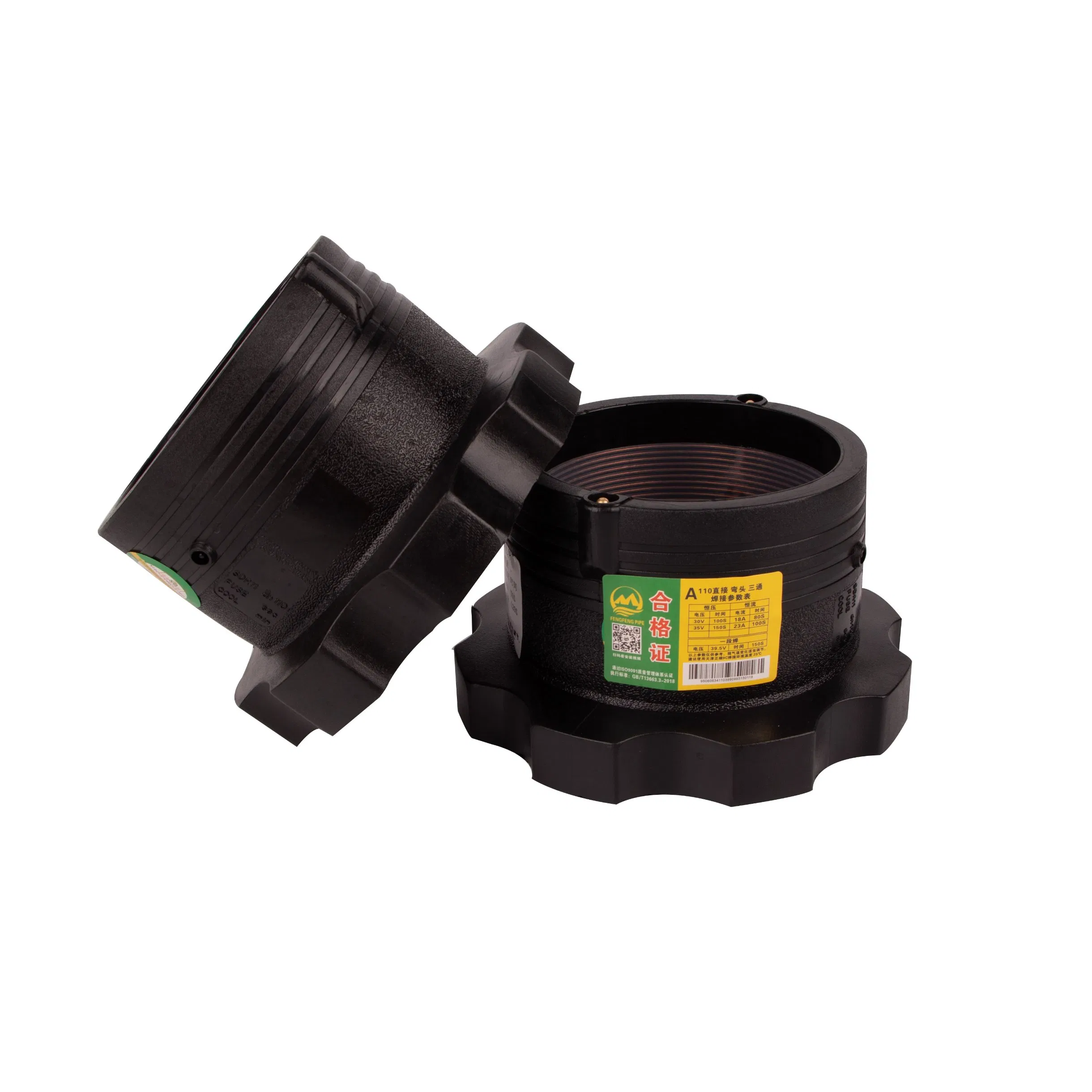 HDPE Pipe Fitting 900mm Electrofusion Flange Electrofusion Fitting