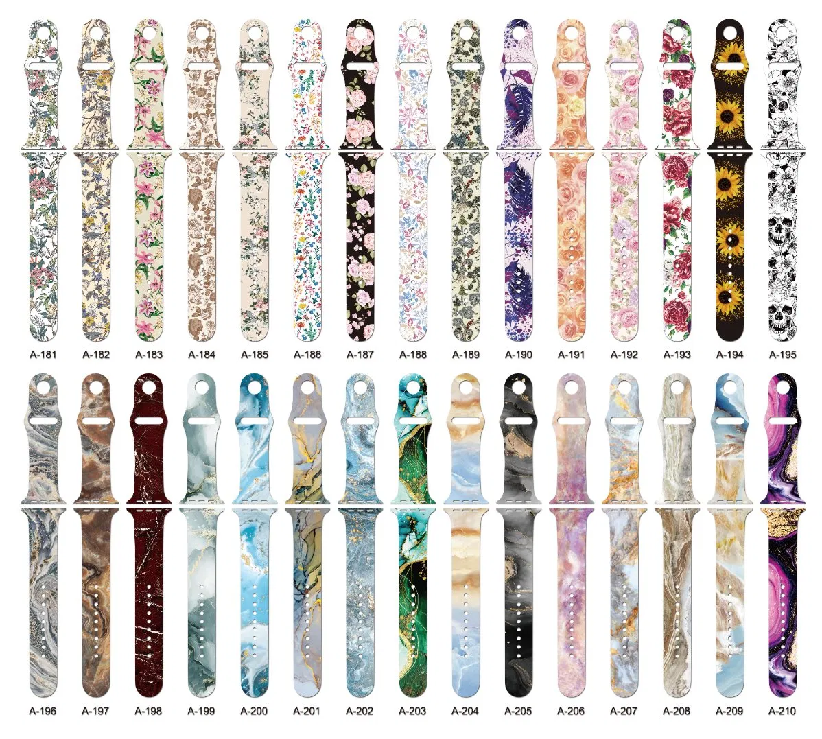 Christmas Pattern Printed Silicone Watch Band Color Print Strap Wristband Replacement Band for Apple Watch Ultra Series 8 Se