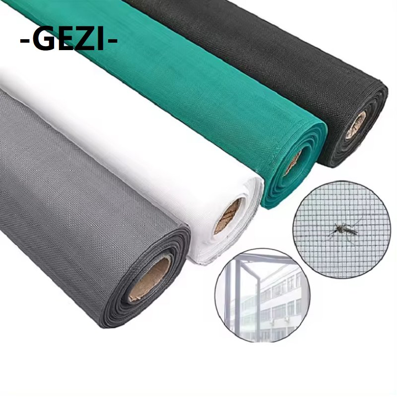 Costom Nanofiber Fiberglass Wire Anti Dust Proof Rat Proof Privacy Window Insect Shade Screen Mesh Rolling