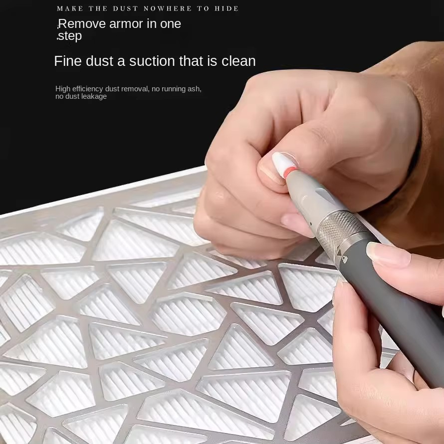 Embedded 4500rpm Nail Dust Collector Machine Professional Nail Vacuume Cleaner Square Shape