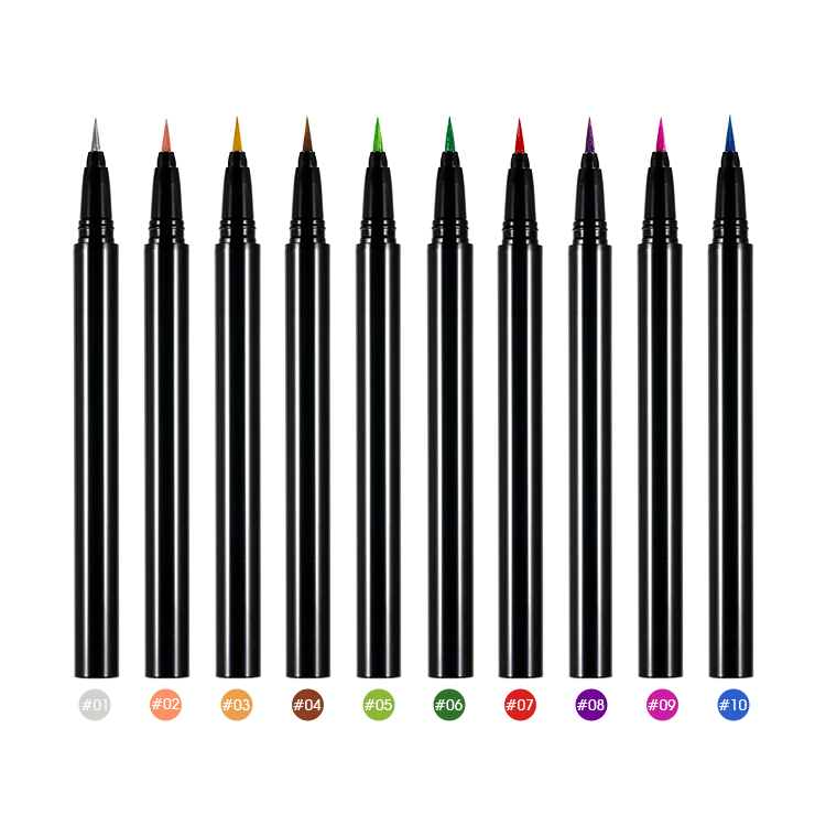 Factory Bulk Wholesale Pearlescent Eyeliner Custom Eye Makeup Private Label Eyeliner