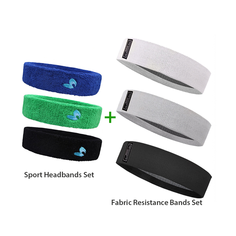 Free Sample Face Wash Makeup Bath Elastic Headband, Customized Embroidery Logo Non-Slip Towel Fabric Hairband, Wholesale Athletic Headband for Men and Women