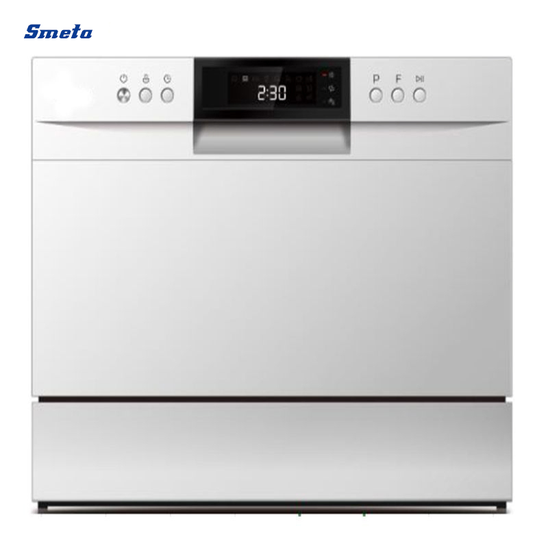 55cm Width 6 Place Settings Electronic Control Countertop Dishwasher
