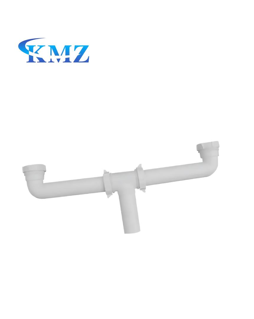 High Quality Water Siphon PVC T Trap Plastic Siphon Pipe for Kitchen Sink