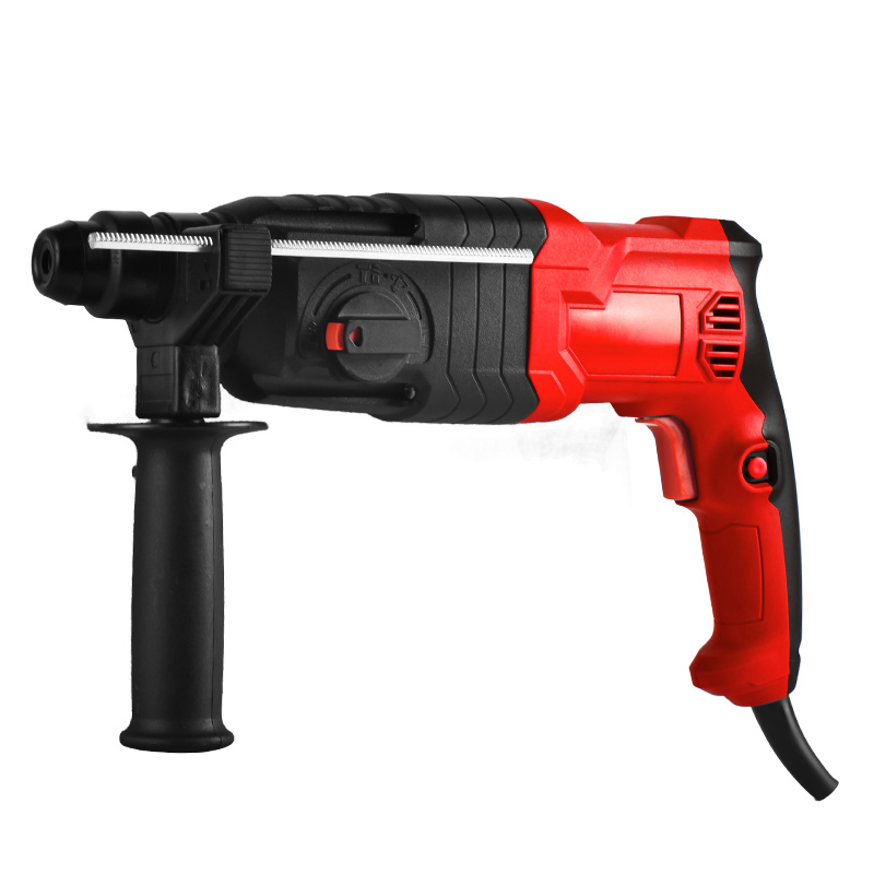 Powerful 24mm 760W Adjustable Rotary Hammer for Heavy-Duty Drilling