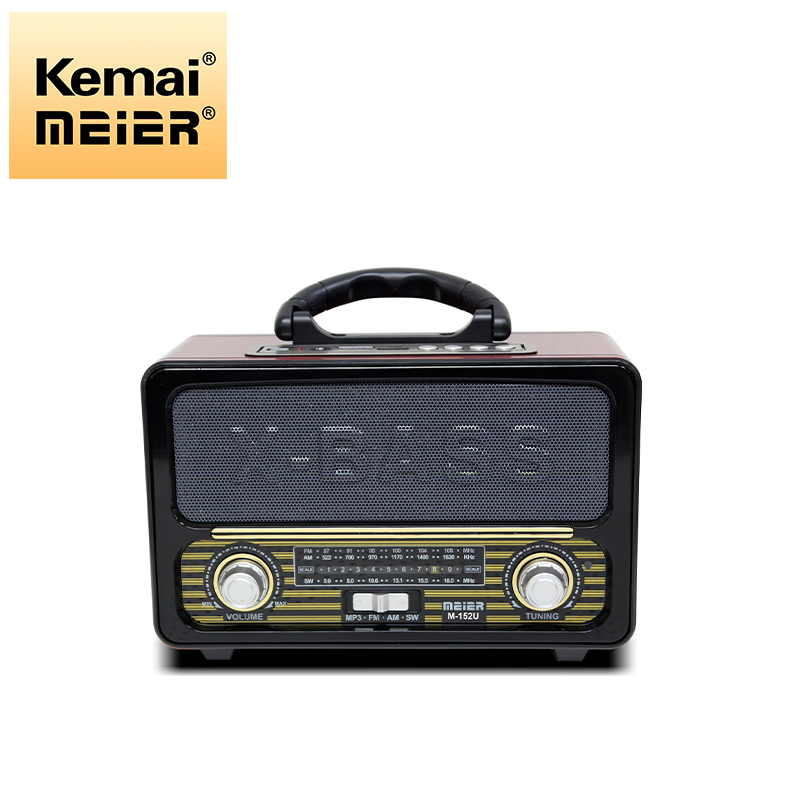 Wholesale Large Sized Portable Retro Am FM Radio Wireless Home Connectable Bluetooth High Quality Stereo Radio