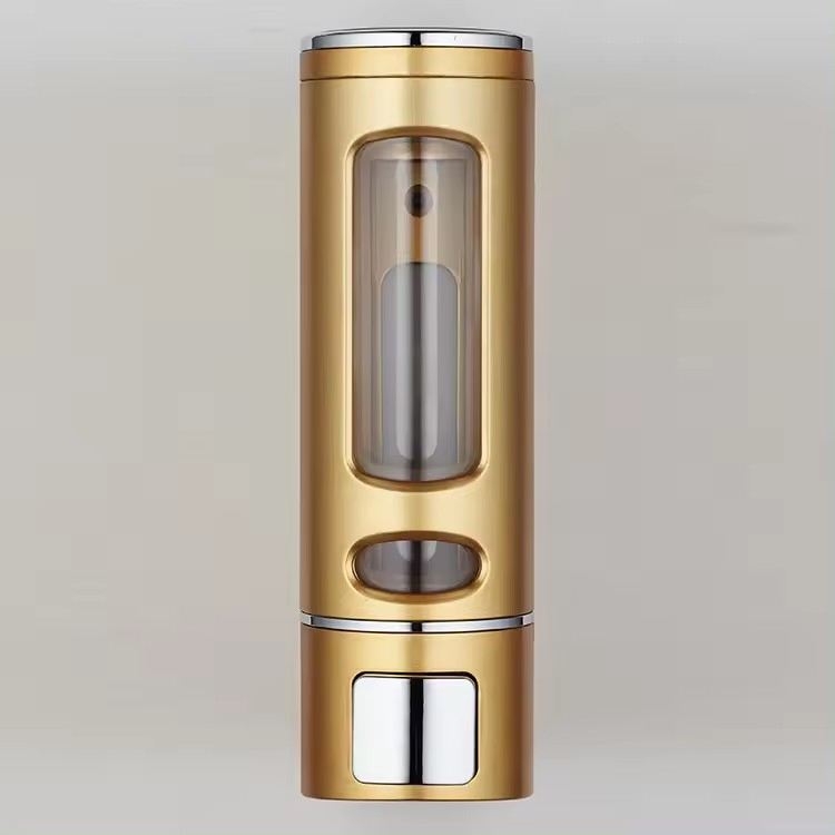 400ml Soap Dispenser Hand-Pressed Wall Mounted Shower Gel Shampoo Bottle