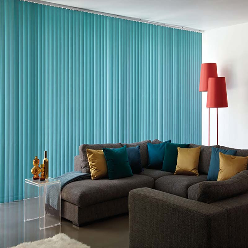 Popular Colorful PVC Vertical Blinds New Design Venetian Large Size Blinds