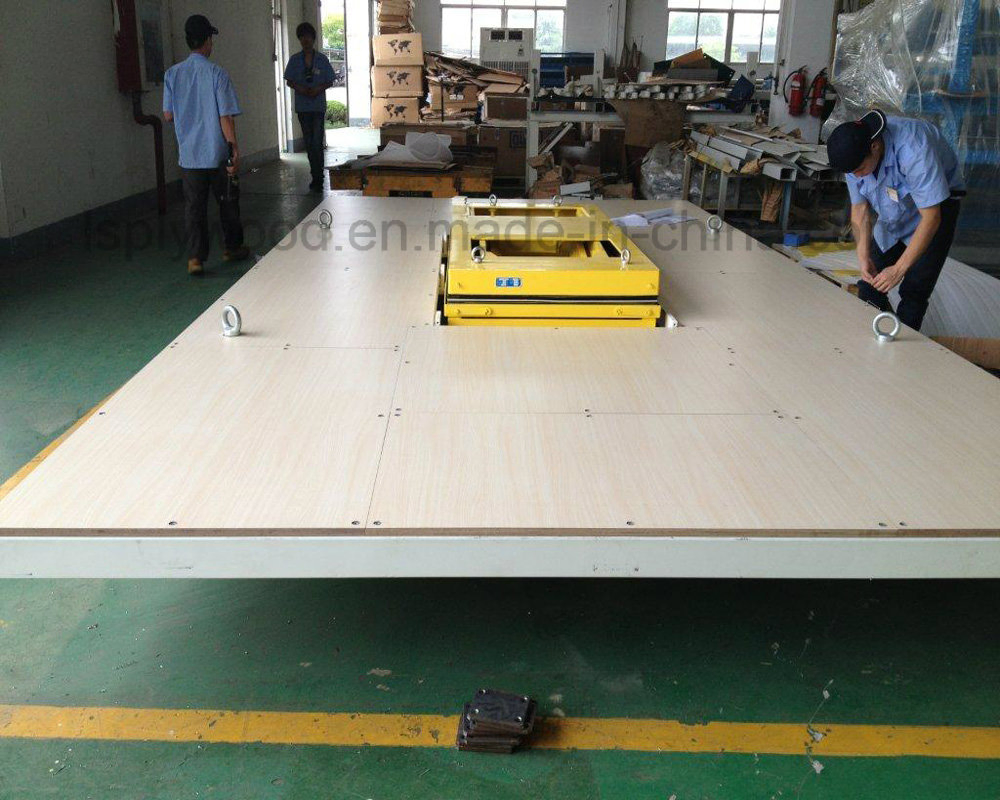 HPL Veneer Faced Plywood Deck Wood Floor for Industrial Workshop Vehicle Flooring