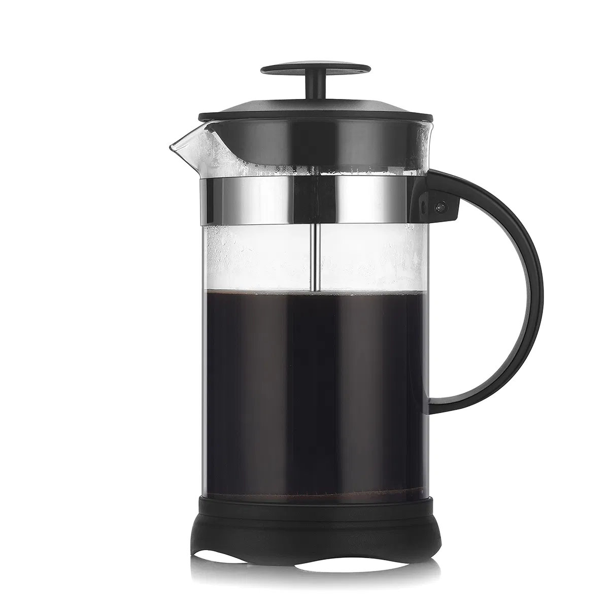 Френч-пресс для кофе из боросиликатного стекла