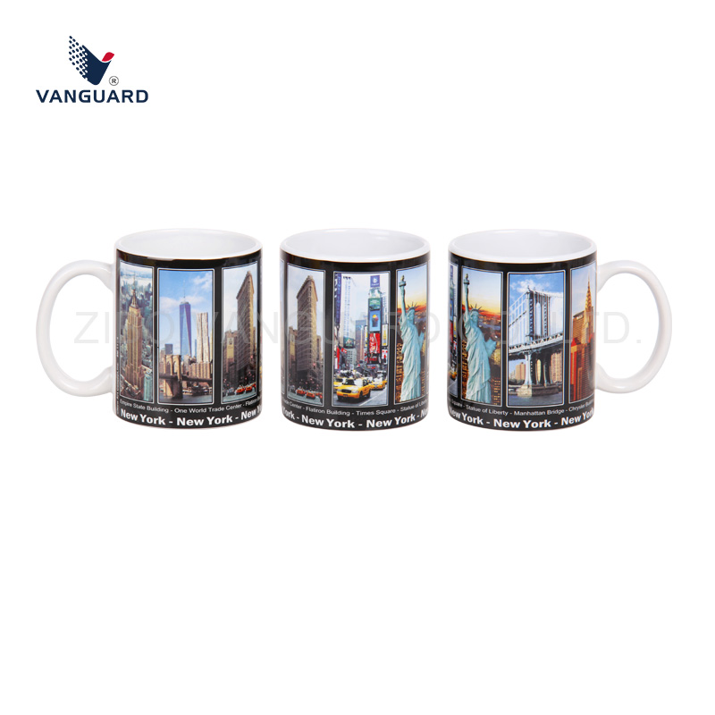 Керамическая кружка с логотипом, 320 мл