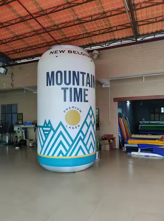 Boyi Inflatable Bottle Can Advertising Inflatable Beer Can for Sale