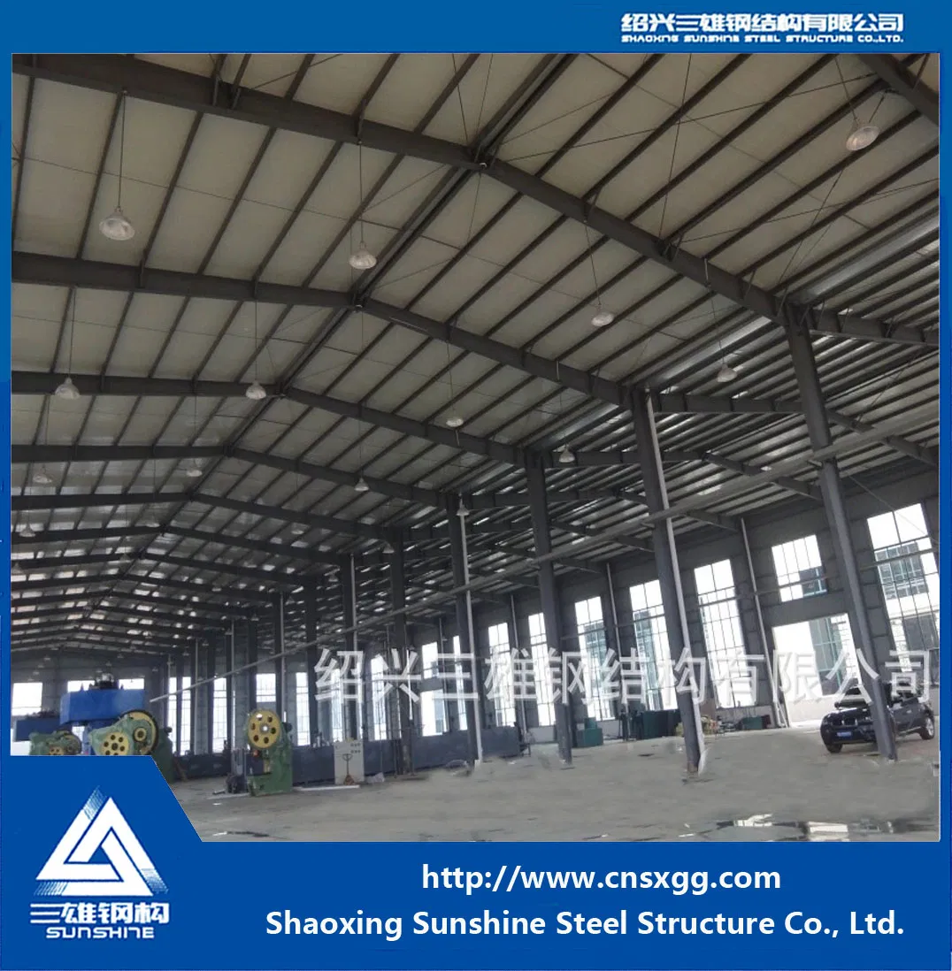 Easy Installation Steel Structure Workshop with Strong Column