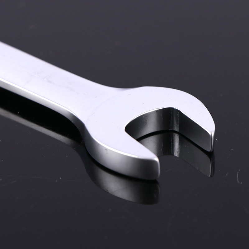 High-Quality Ratchet Combination Wrench Double-Ended Open-End Ring Wrench Set for Mechanical Repair