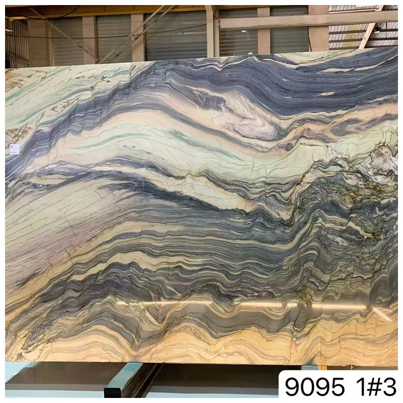 Blue Di Caravaggio Quartzite Slabs