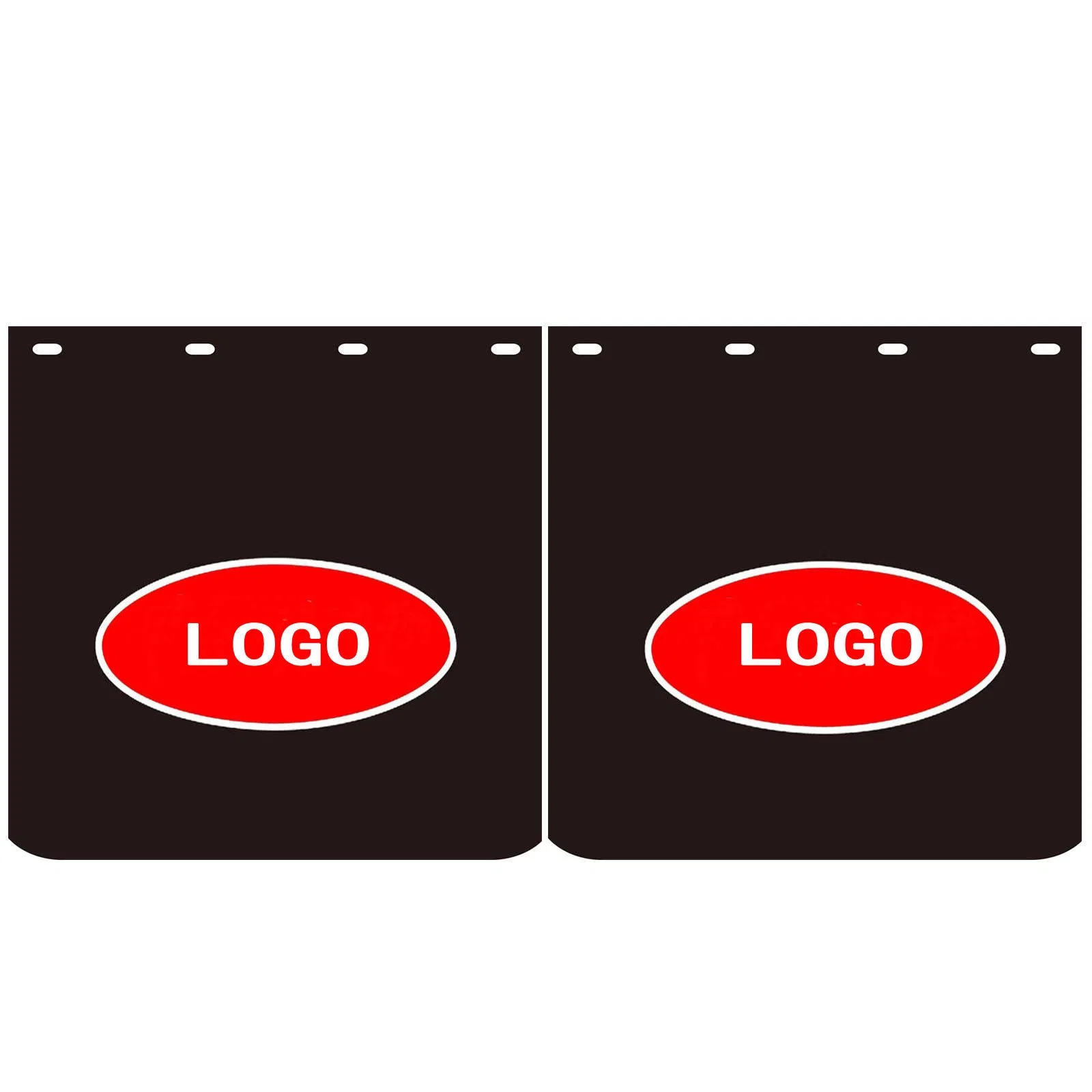 Резиновый брызговик для грузовика с логотипом