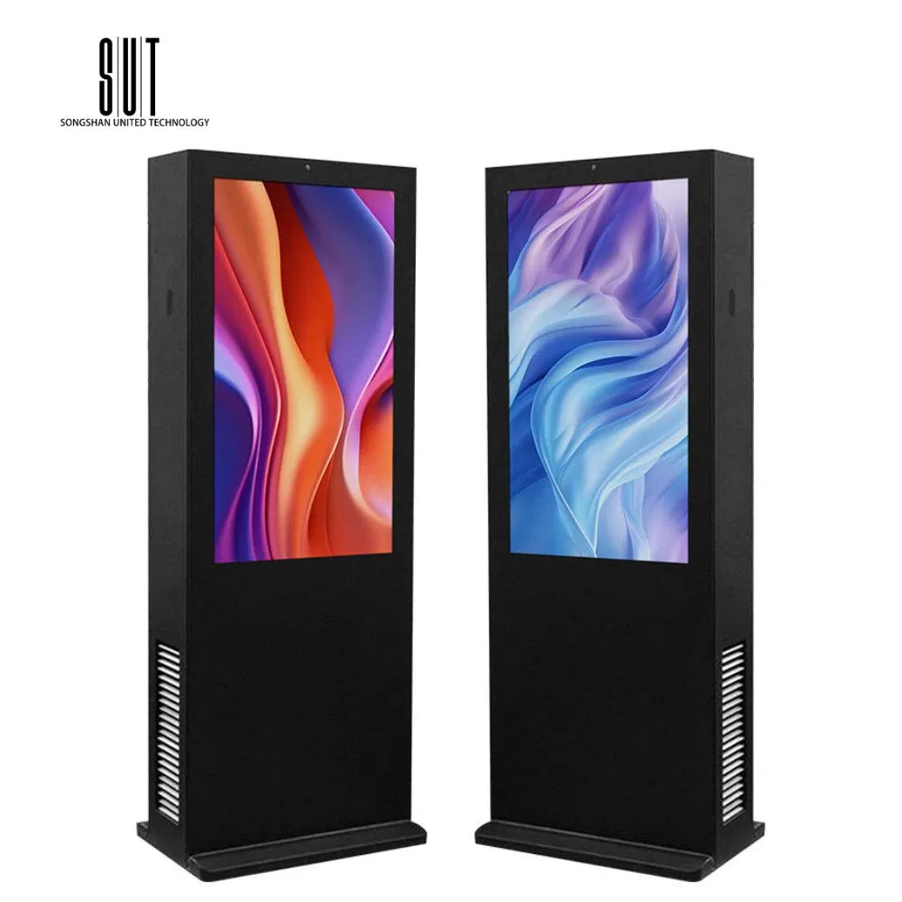 55-дюймовый уличный рекламный экран LCD