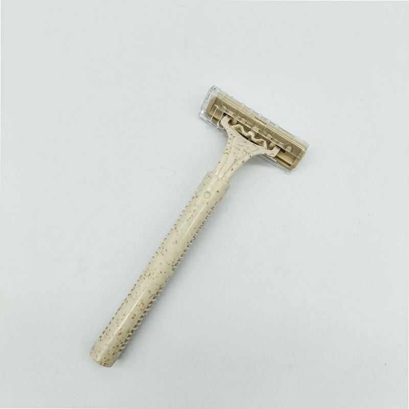 Eco Friendly Biodegradable Razor Twin Blade Manual Disposable Shaving Safety Razor