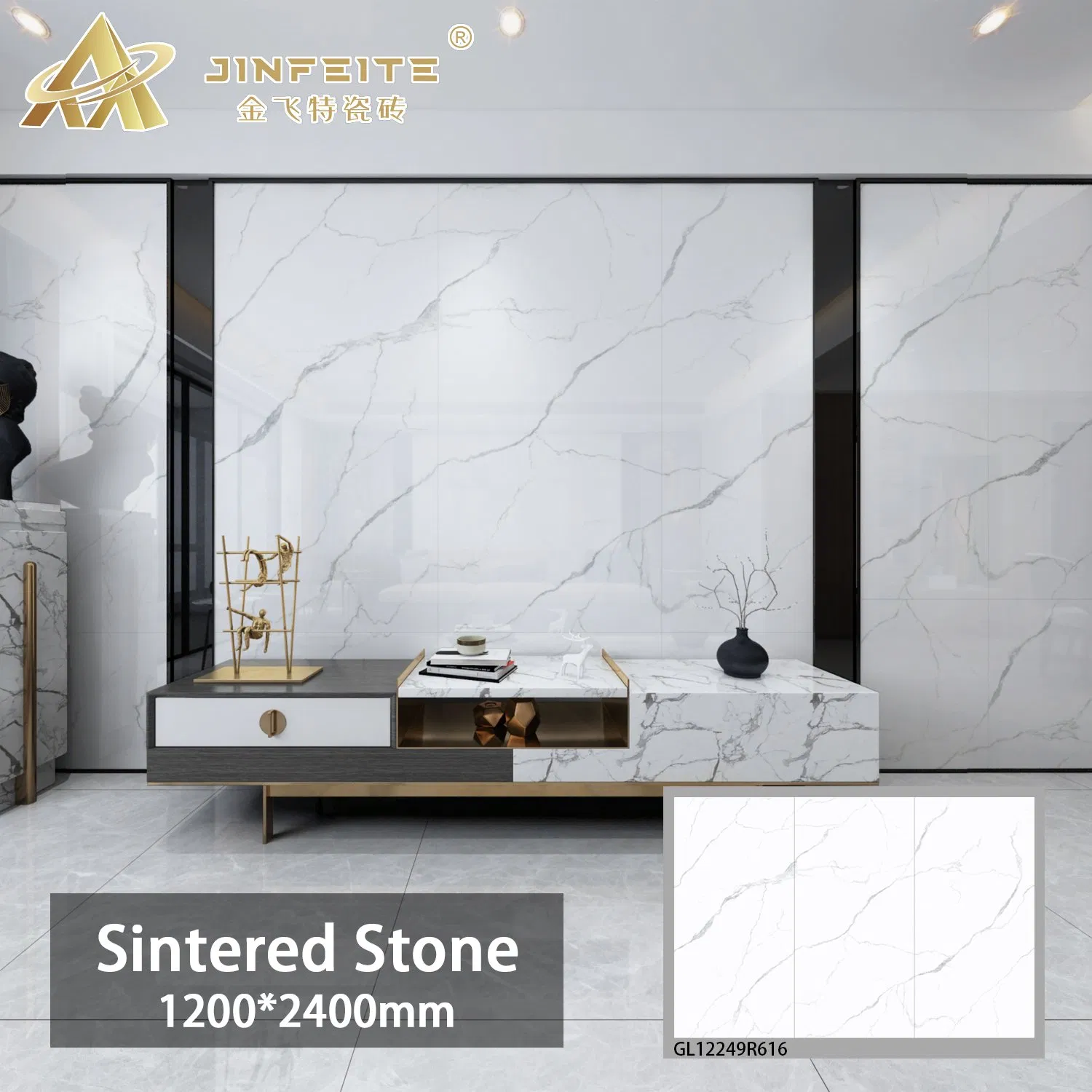 Good Quality Building Material Sintered Stone Marble Design for Distributor and Resell