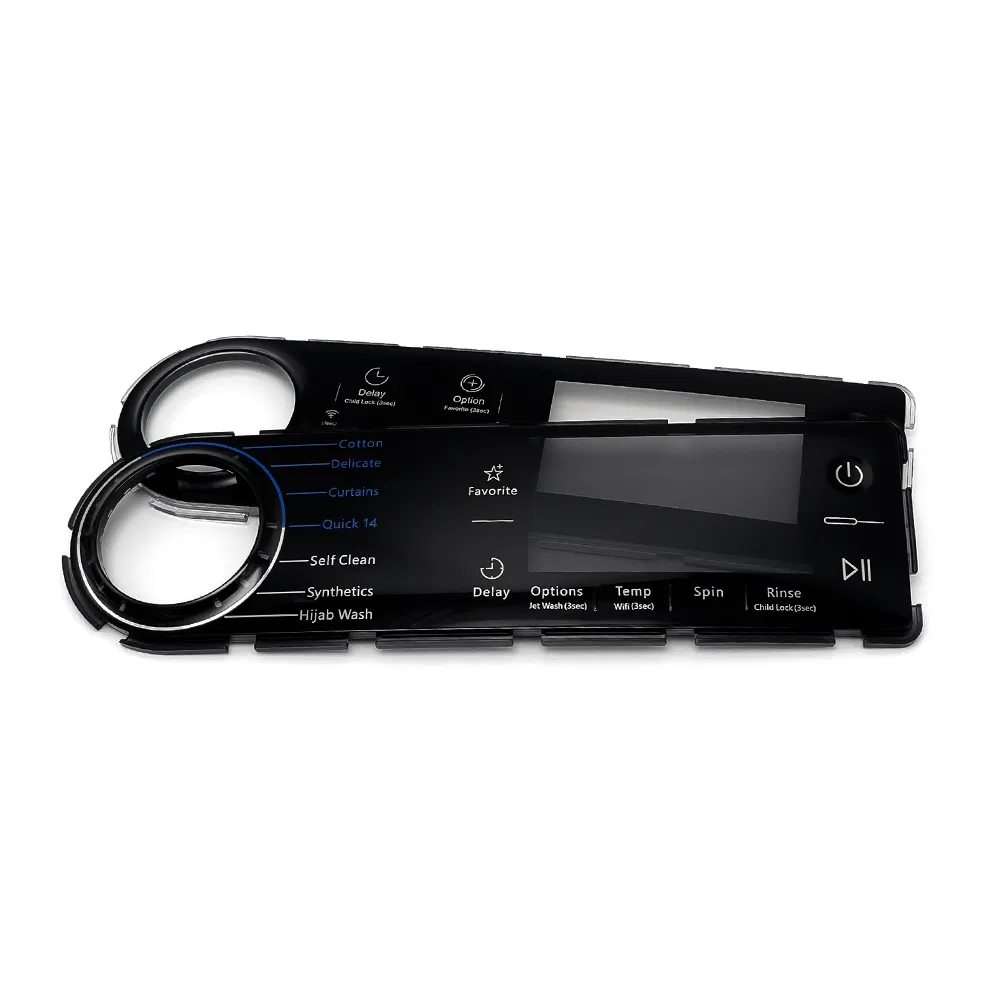 Custom Washing Machine Plastic Control Interface Panel