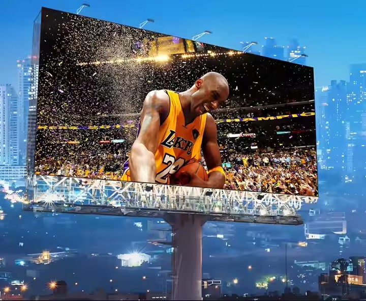 Big Screen Commercial Electronic Advertising LED Wall Displays Panel Display Gas Station Billboard LED P5 Outdoor Screen