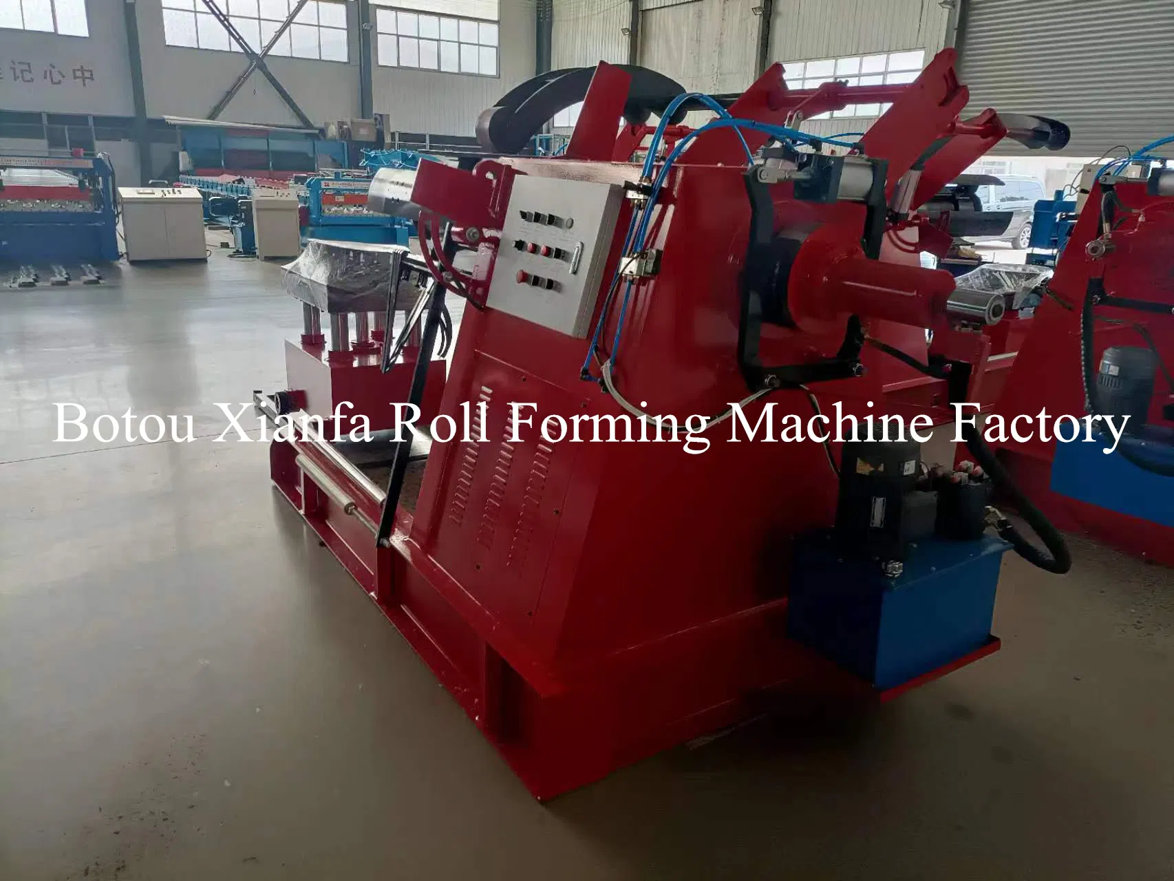Auto Decoiler Uncoiler Machine Steel Coils Hydraulic Decoiler