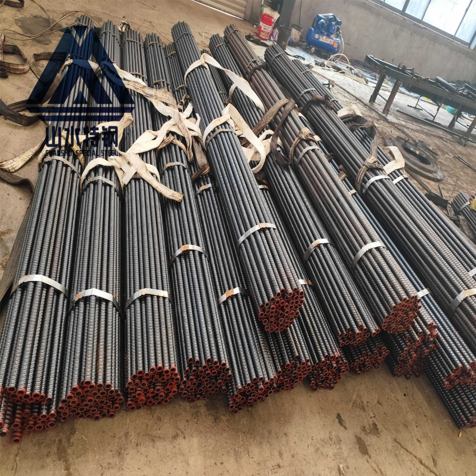 40cr Material Hot Rolled Self Drilling Anchor Bolt System Anchoring