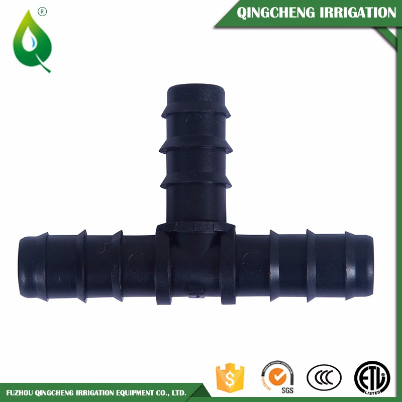 Dn16 Irrigation Drip Pipe Fitting Barbed Tee
