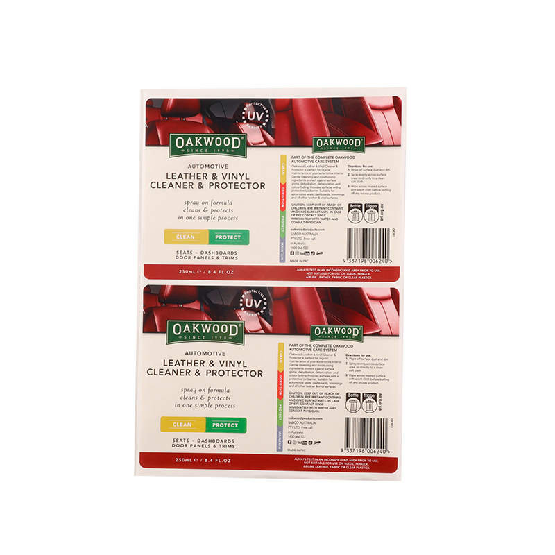 Hot Sale Colorful Custom Adhesive Packaging Seal Label Sticker