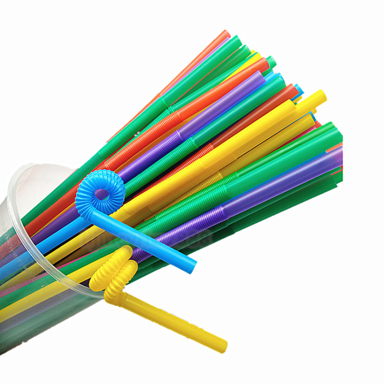 Plastic Drinking Straw Cocktail Lounge Wedding Birthday Party Special Drinking Straws